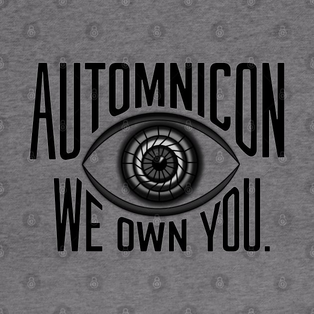 Mini Automnicon Logo (Black) by Battle Bird Productions